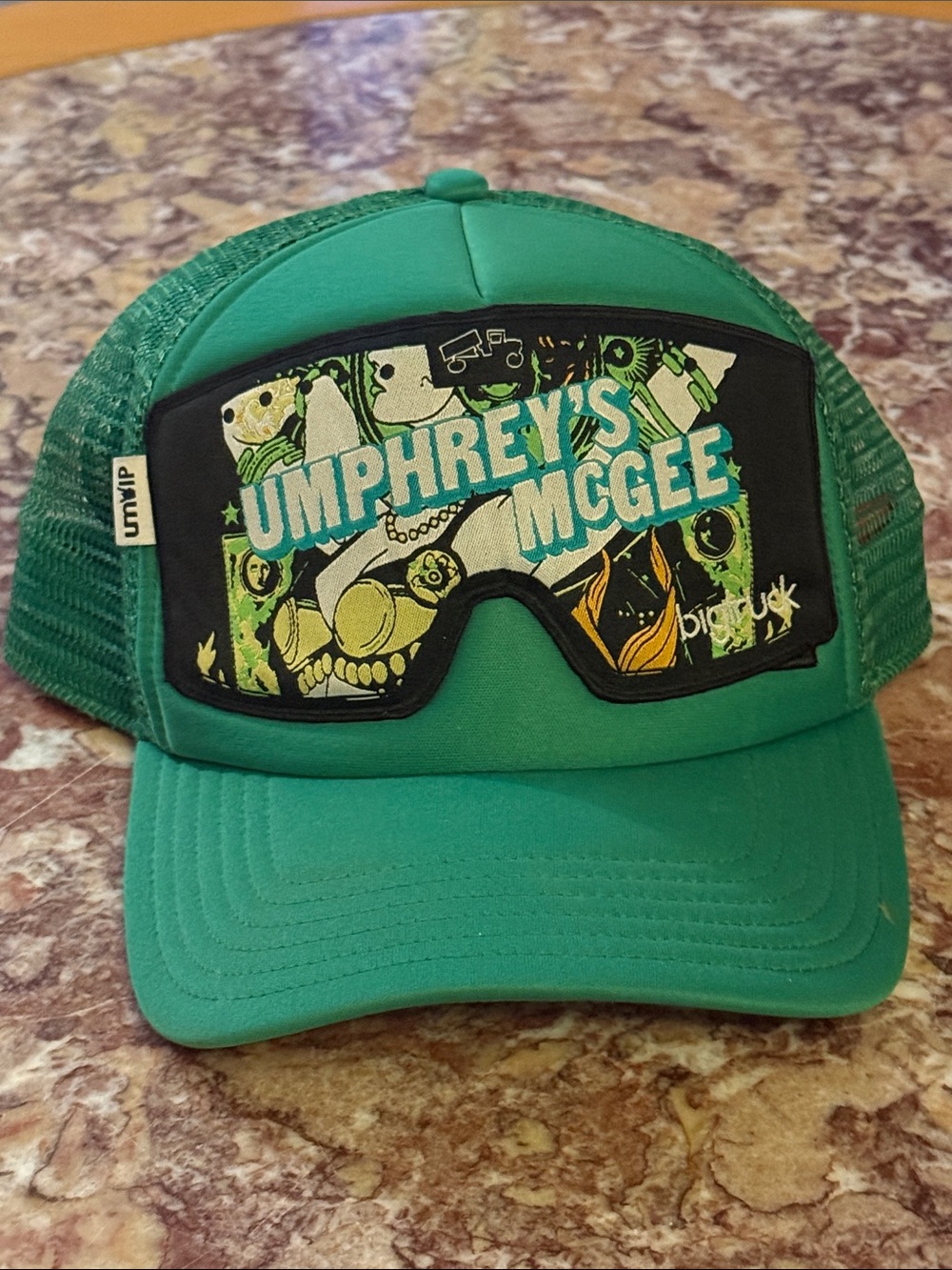 Umphrey's McGee Teal Green Trucker Hat